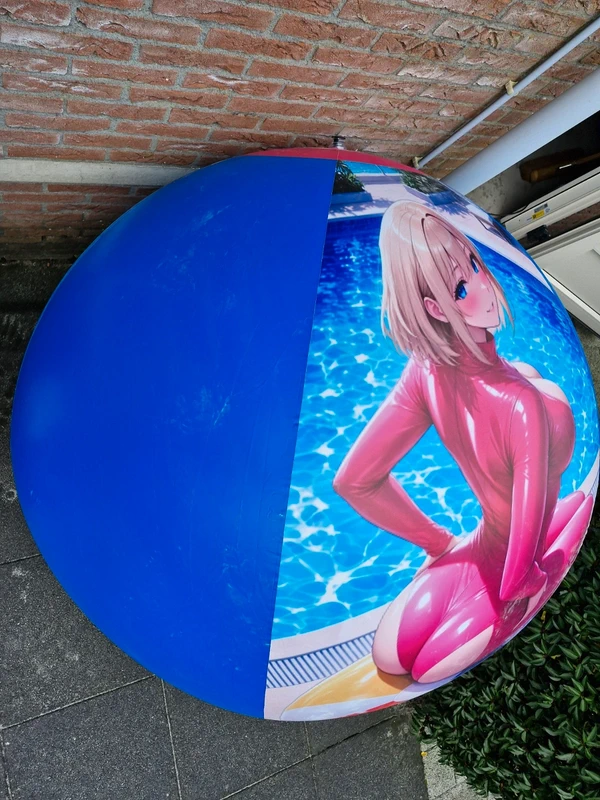 Custom Guilty Pressure Mega Beach Ball — 160cm, Manga Prints, SPH (2026)
