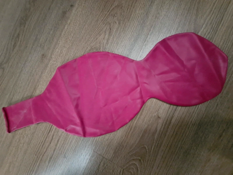 Large Inflatable Doll-Shaped Balloon — Pink, New